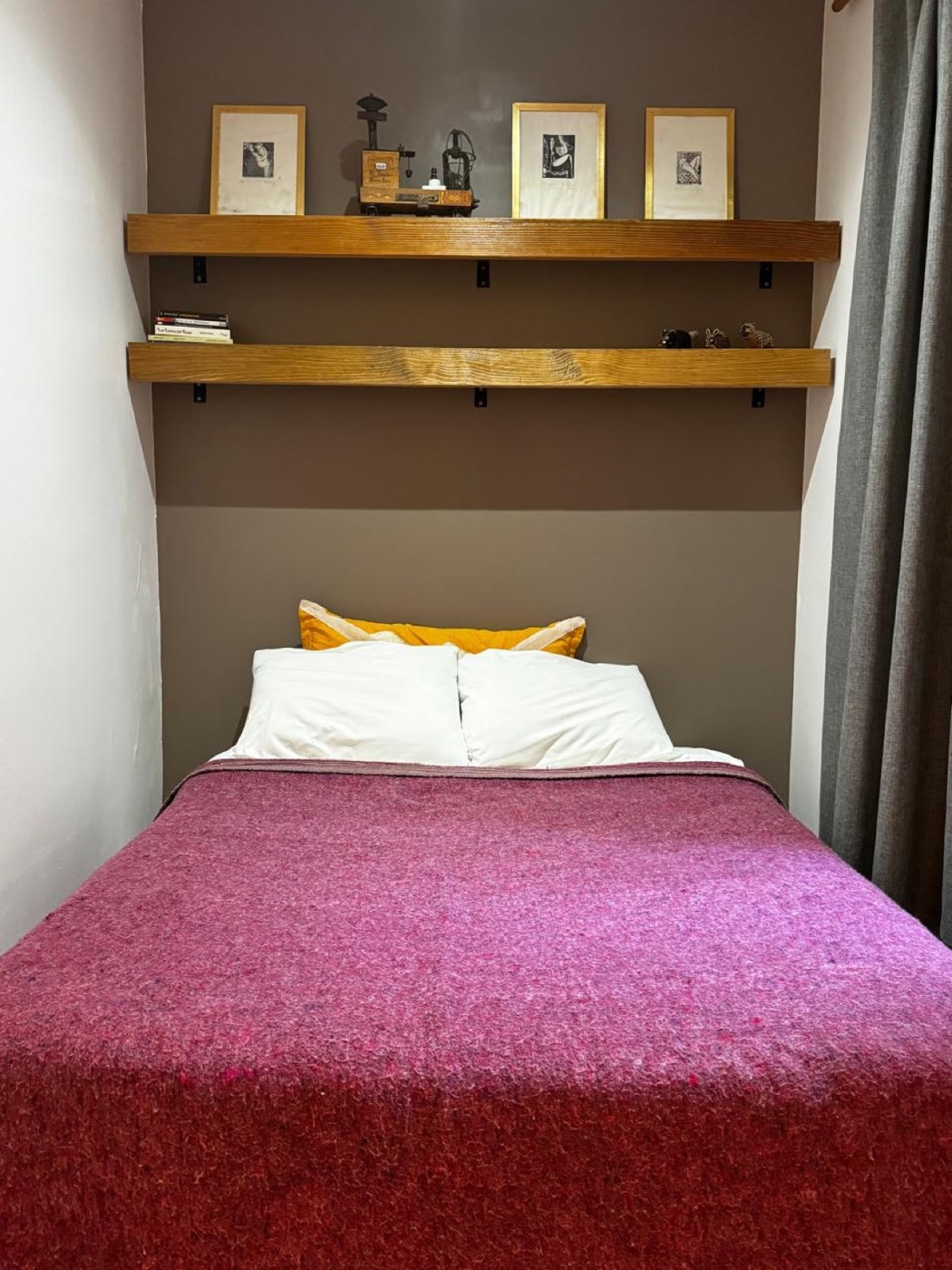 The flat with the patio — Bedroom